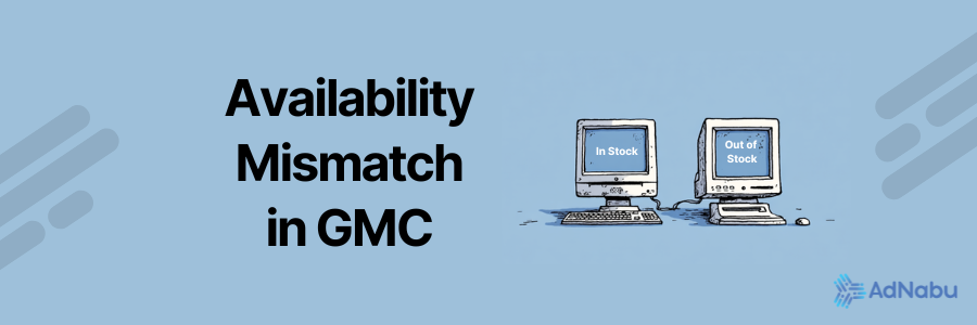 HOW TO FIX MISMATCHED PRODUCT AVAILABILITY visual data 2